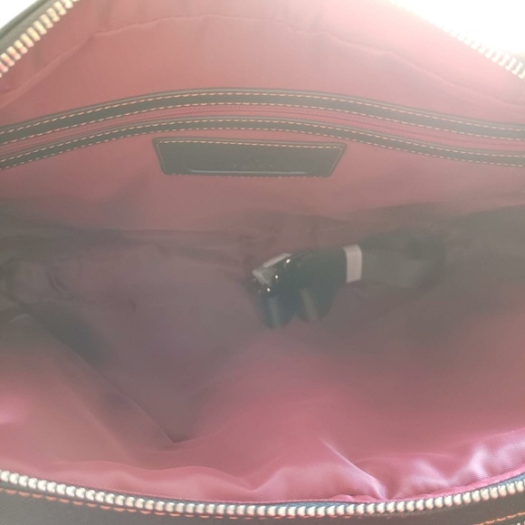 Furbo Design FRB007 Double Zip Bag- Black/Brown - Picture 4 of 7